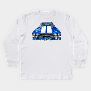 1970 Chevrolet Chevelle SS Hardtop Coupe Kids Long Sleeve T-Shirt